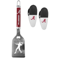 Steel Logo Spatula w/Chip Clips