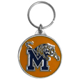 College Carved Metal Key Chain