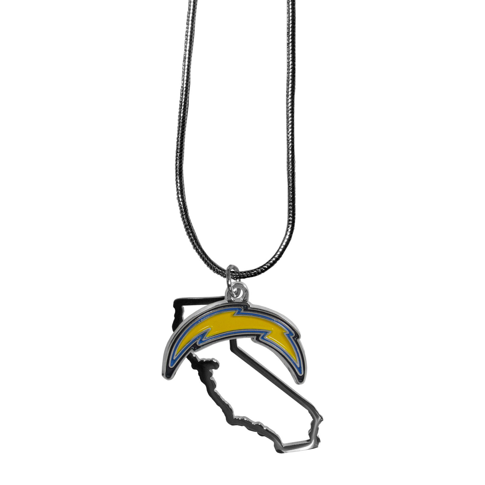 Los Angeles Chargers State Charm Necklace    