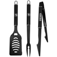 3 pc Black Tailgater BBQ Set