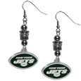 NFL Euro Bead Earrings