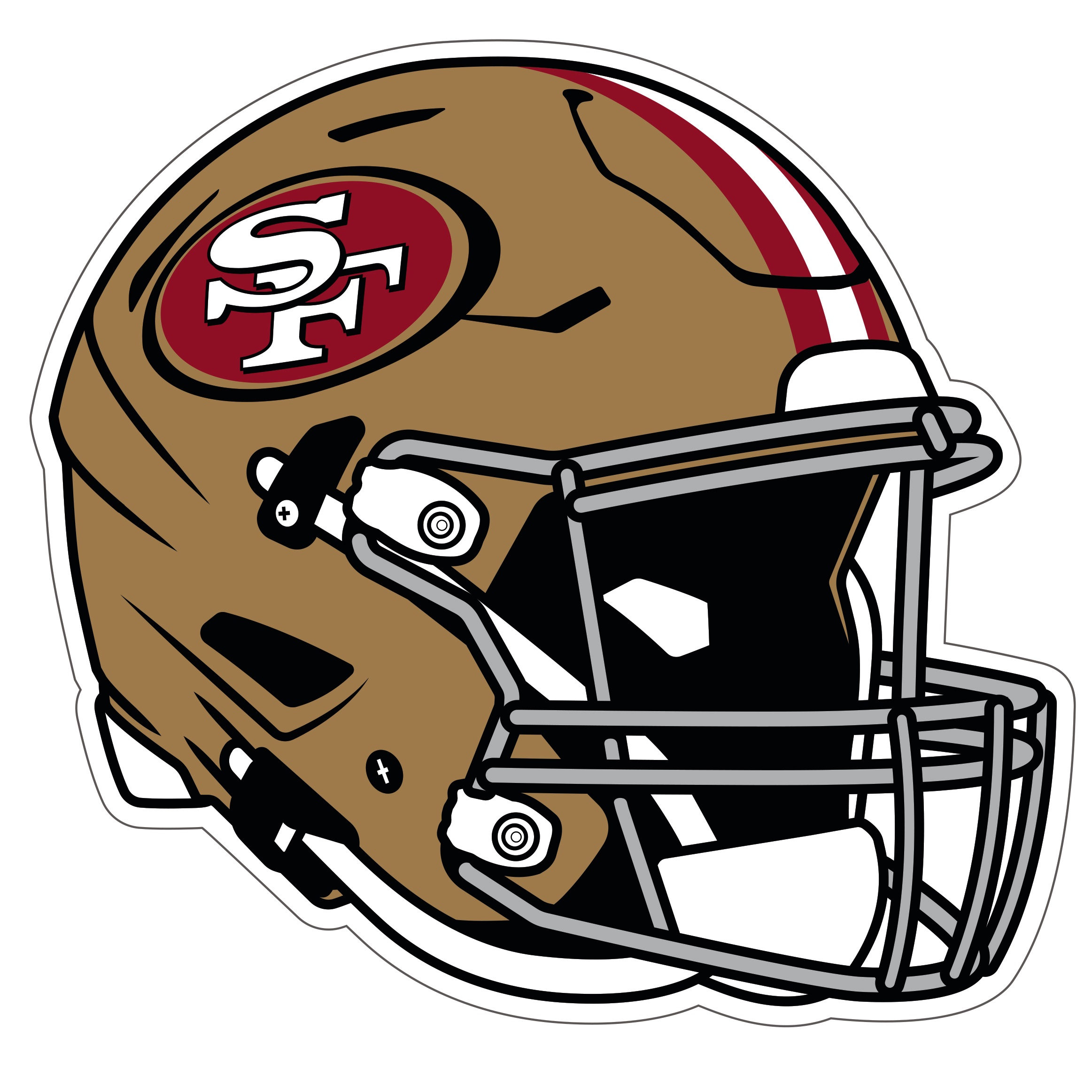 Helmet Auto Decal
