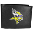 NFL Leather Bi-fold Wallet, Large Logo