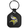 NFL Square Leather Key Chains