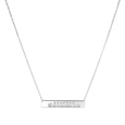 Silver Bar Necklaces
