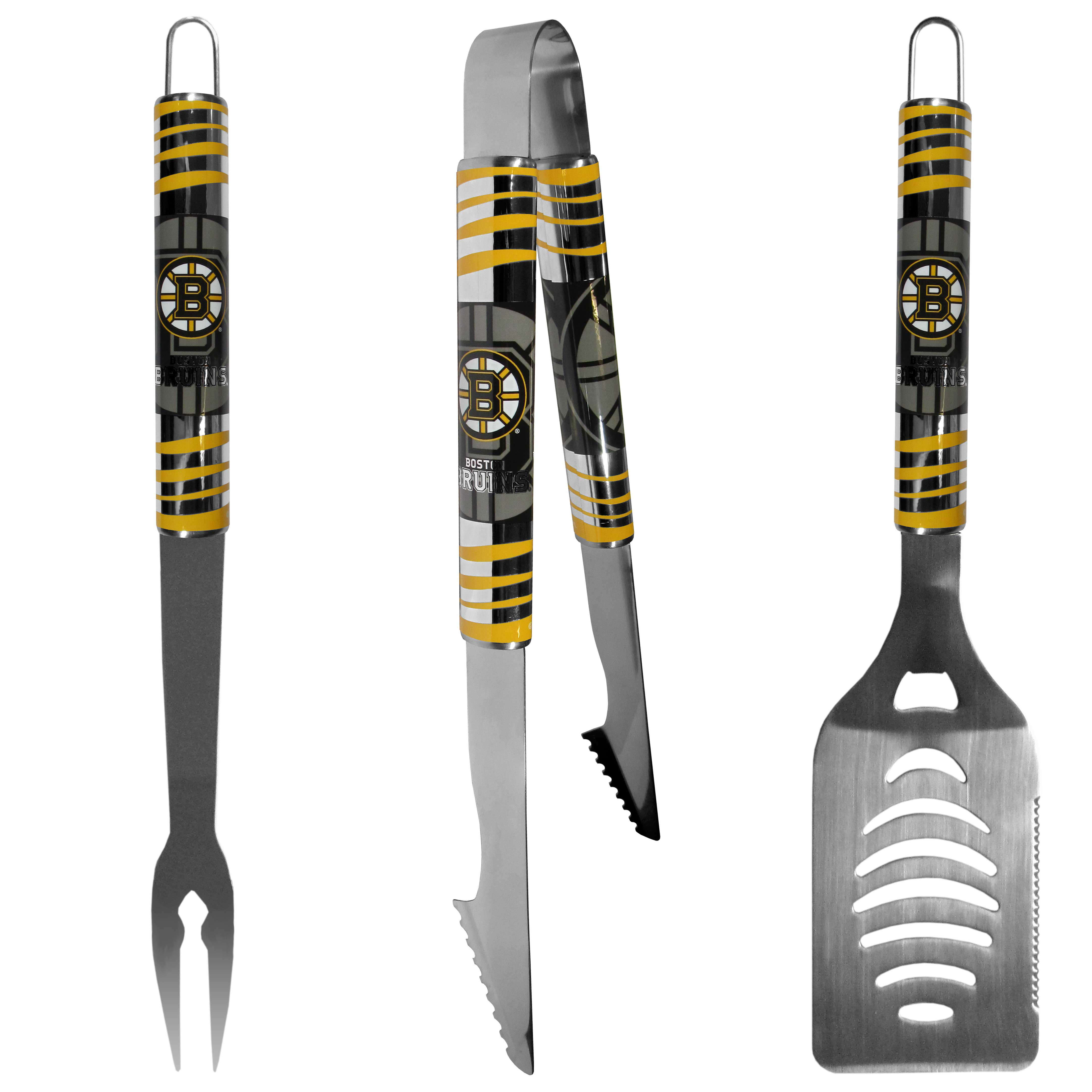 Boston Bruins? 3 pc Tailgater BBQ Set    