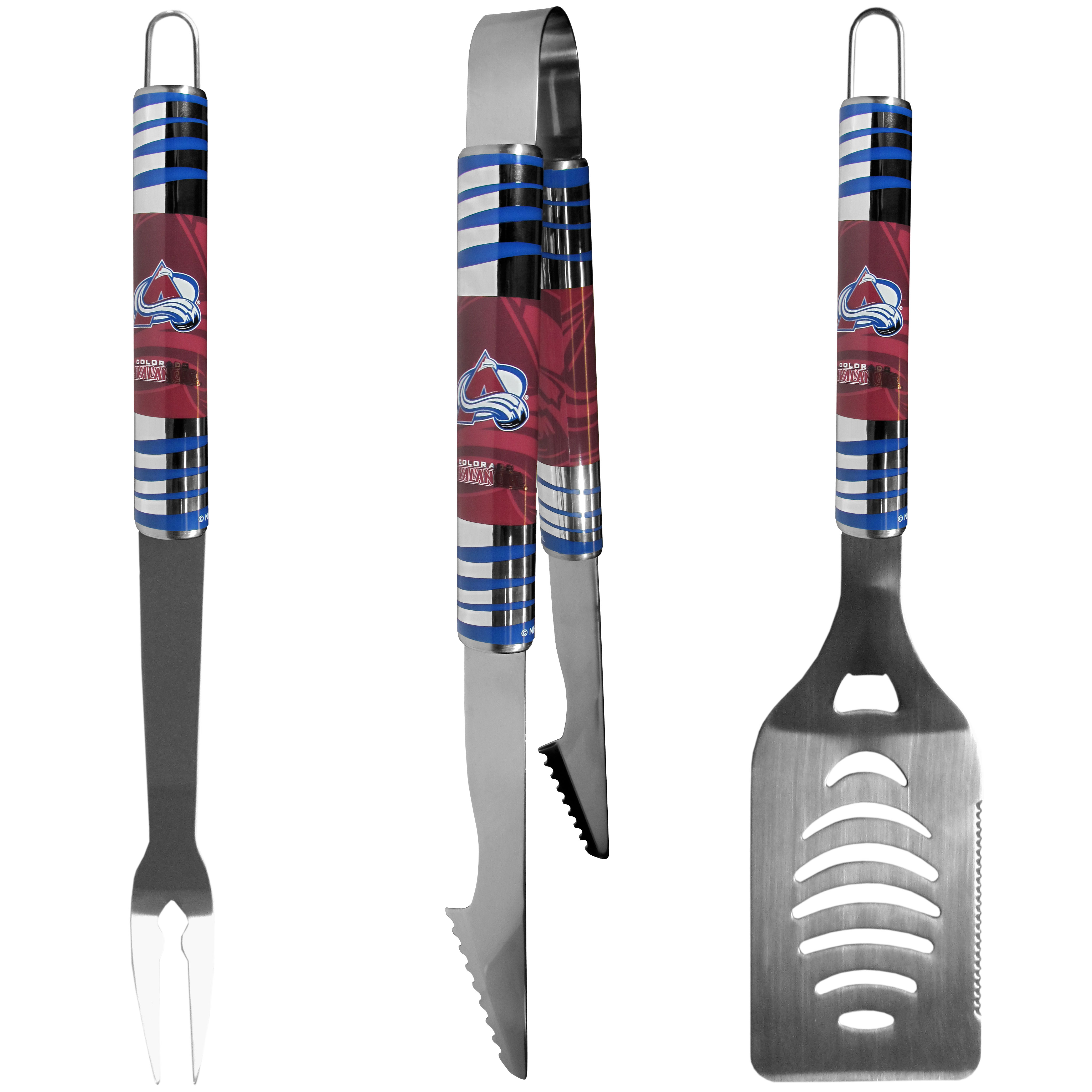 Colorado Avalanche? 3 pc Tailgater BBQ Set    