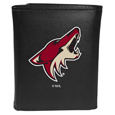 NHL® Leather Tri-fold Wallets, Large Logo