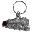 Locomotive Antiqued Keyring